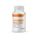 Serene | Stress Management | Herbal Formula | Non-habit forming | Reduces stress and anxiety | Improves mood | 60 vegetarian capsules